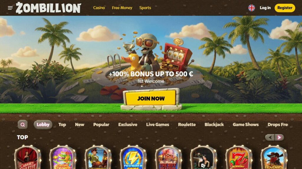 review over zombillion casino nederland